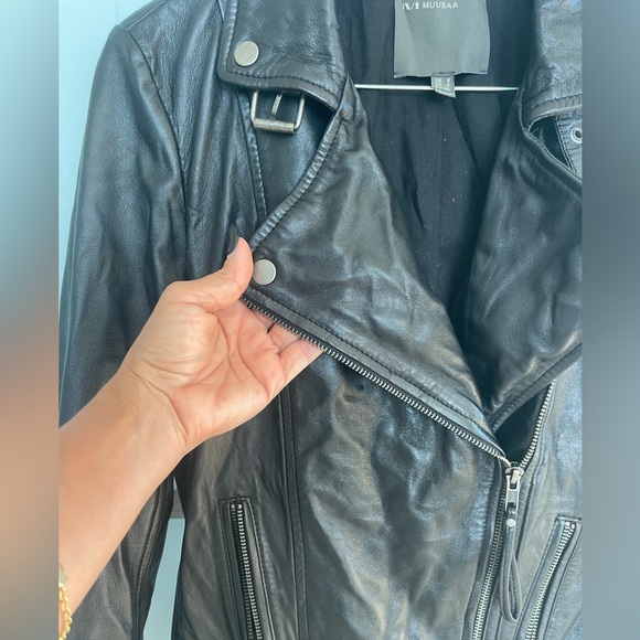 Stylish and Beautiful Muubaa Leather Jacket - Picture 13 of 13